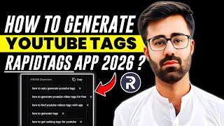How To Generate YouTube Tags Using RapidTags App 2026
