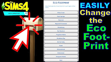 How to EASILY Change the Eco Footprint of ANY Neighborhood with No Cheat Codes
