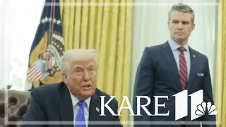 White House says Trump 'stands strongly' behind Pete Hegseth