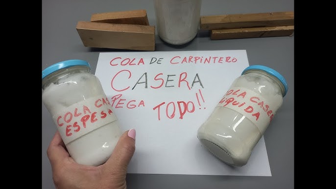 Cómo hacer cola blanca casera