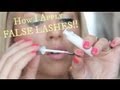 ❤ How I Apply False Lashes ❤