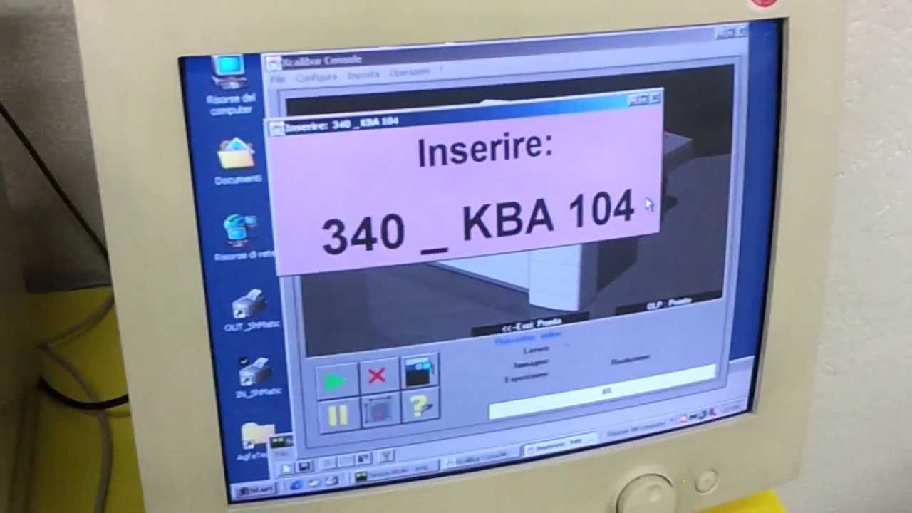 Agfa Xcalibur VLF-S 60 2004 (2) - YouTube