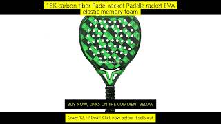 2025 New High Quality Professional Padel Tennis Rackets Soft Face Carbon Fiber screenshot 3