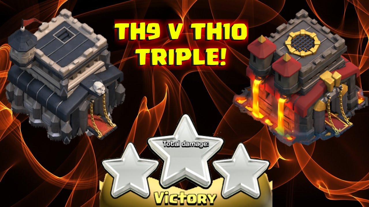 TH9 vs TH10 TRIPLE!! ByeForever vs North Remembers CWL Invite!