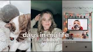 CHRONIC ILLNESS DAYS IN MY LIFE | book haul, white elephant gift & being on christmas break ✨ by Madison Strong 189 views 4 months ago 18 minutes