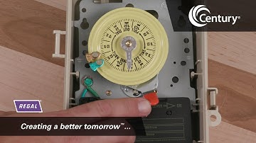 How to run the VGreen® motor with a mechanical time clock