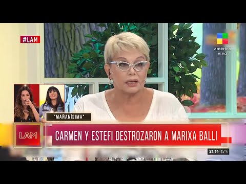 🔥 Carmen Barbieri vs. Marixa Balli: una guerra que lleva dos décadas
