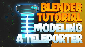 Modeling a teleporter   Blender Tutorial