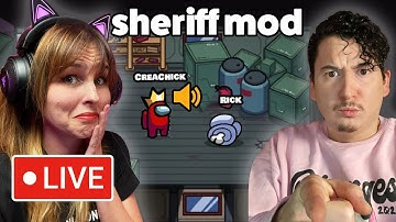 LIVE: AMONG US SHERIFF MOD met PROXIMITY CHAT - MET DYLAN HAEGENS, ONNEDI en meer... Nederlands