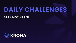 Krona - Set Up Daily Challenges screenshot 2