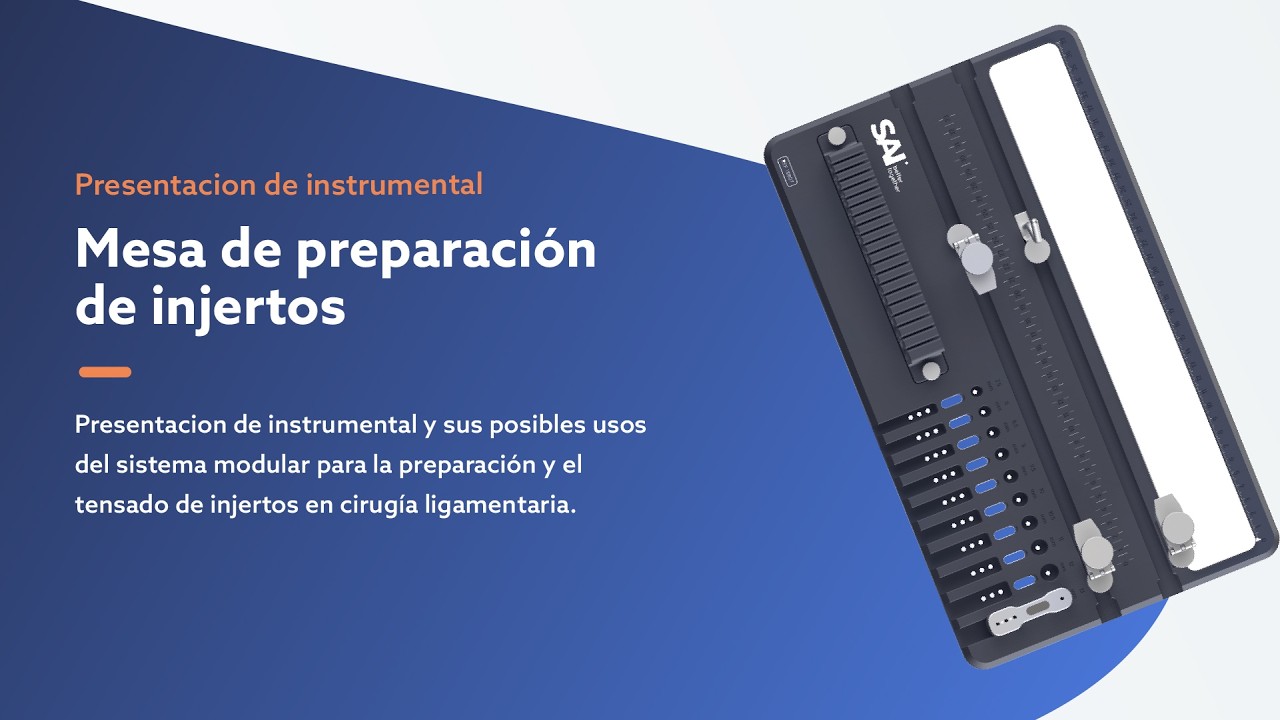 Mesa de preparación de injertos SAI