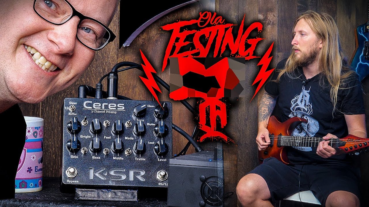 ギター KSR CERES Ceres - 3ch Preamp Pedal - KSR Amps