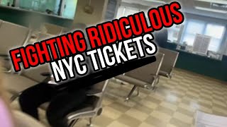 Fighting NYC Sanitation tickets
