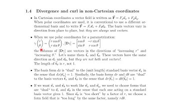Math 23b. Week 12, Video 2: Exterior derivative & vector fields; non-Cartesian coordinates (24.1)