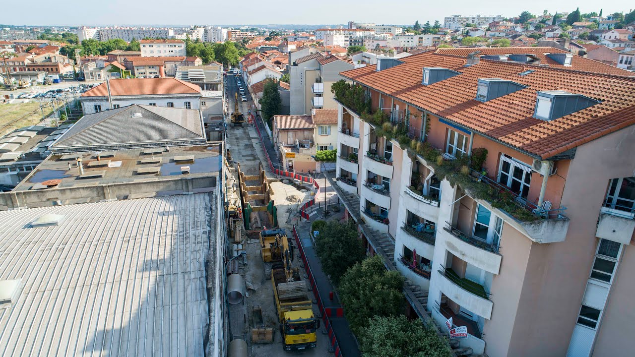 Giesper Grand chantier rue de Périole Toulouse 2021