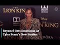 Beyoncé Gets Emotional At Tyler Perry's New Studio Opening