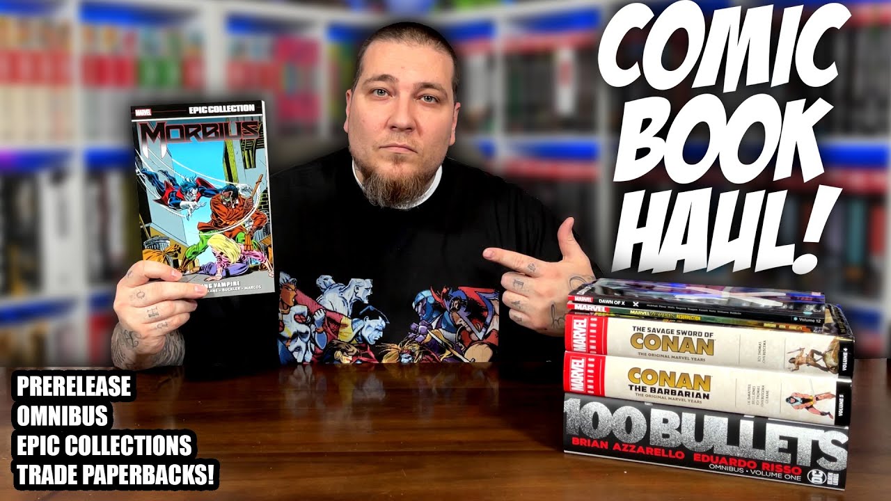 Comic Book HAUL | Pre Release OMNIBUS Epic Collections & Trade
