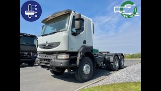 SODEXIM : Tracteur 6x4 Renault kerax 380 dxi (2013)