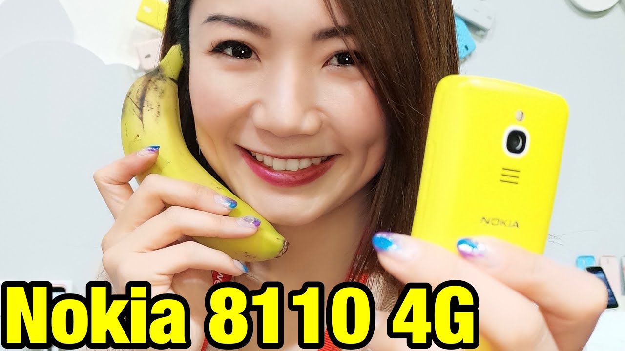 Nokia 8110 4G | 復刻したバナナフォン！（字幕あり）