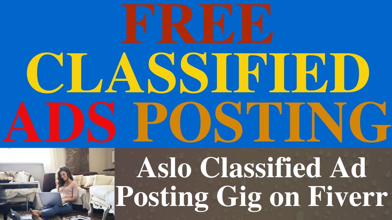 Ad posting. Classified ads.