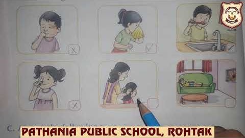 Pathania World Campus- Class 1-Evs ( Ch-9 Healthy Habits)