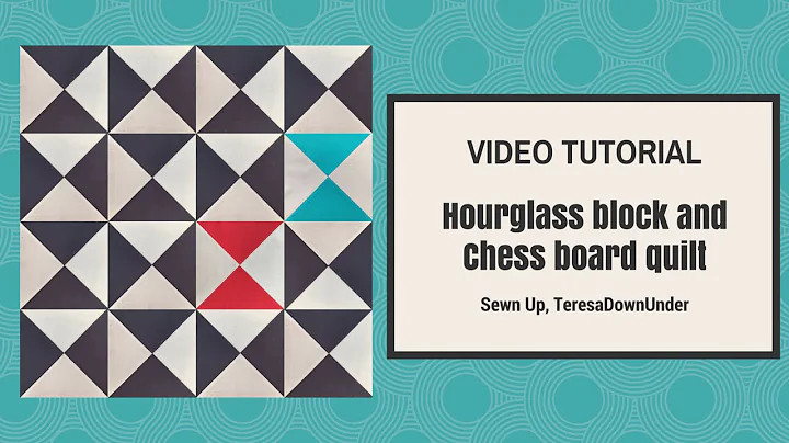 Quick and easy: Broken chess board - hourglass qui...