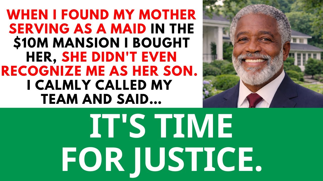 After 12 Years In Black Ops, I Came Home And Found My Mother Serving Drinks In The $6.8M Mansion