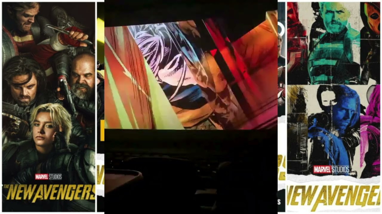 *The New Avengers: New Marvel Intro Theater Reaction