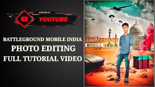 BATTLEGROUND MOBILE INDIA POSTER EDITING | Pubg Photo Editing Tutorial ❤️🔥 screenshot 3
