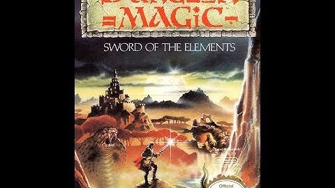 Dungeon Magic: Sword of the Elements [NES Full Intro]