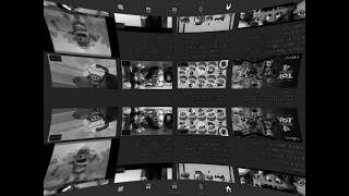 Black White Gummy Bear Reverse Fisheye Mirror Cartoon Echo Delay Voice Backwards