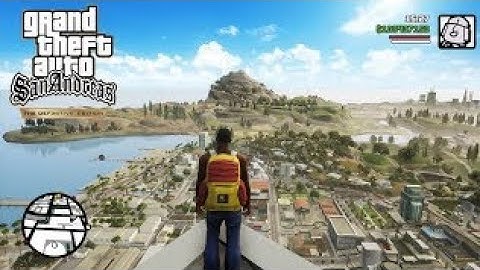 INSTALLATION VIDEO of GTA San Andreas Definitive Edition Unreal Modpack Android APK or data