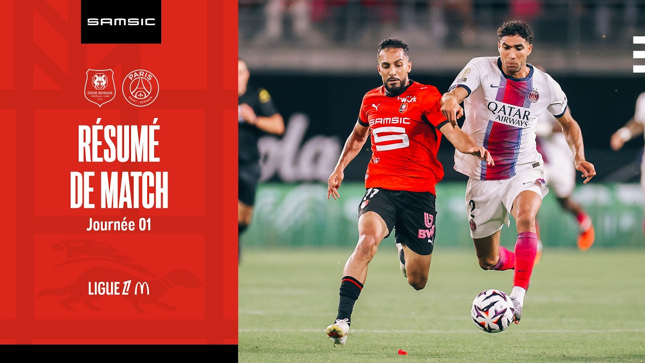 J1 - Sentiments partagés au Roazhon Park | Stade Rennais F.C. / Paris SG (2-2)