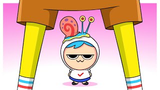 Fnf Pow Sky Meets Nectar Spongebob Animation Meme