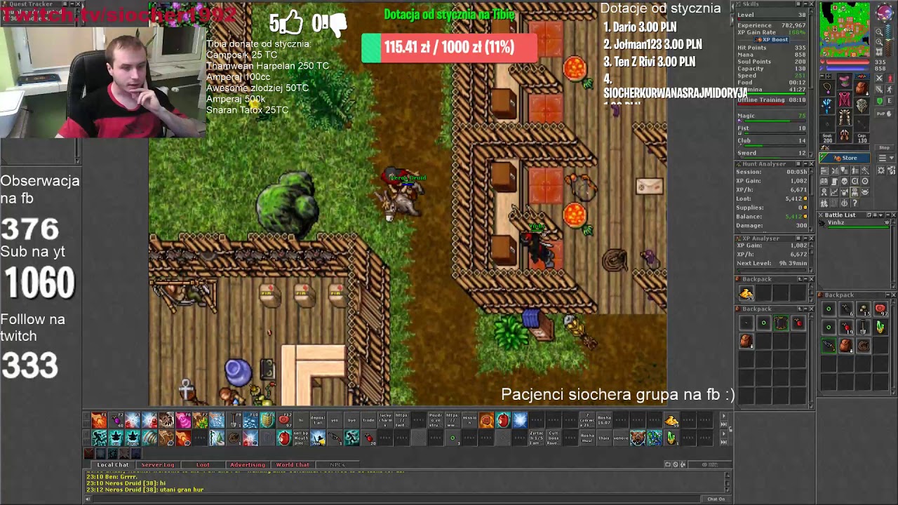 Killing In The Name Of Tibia