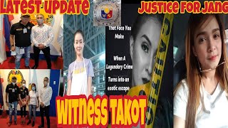 WITNESS SA KASO NI  JANG LUCERO TAKOT UMAMIN |  LATEST UPDATE | JANG LUCERO CASE