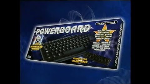 Action Replay Keyboard PowerBoard for Playstation 2 (2002) (Datel) (Intec) (Codejunkies)