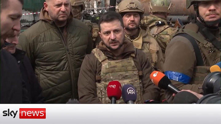 Ukraine War: Volodymyr Zelenskyy condemns 'war crimes'