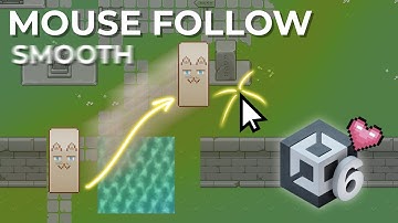 Передвижение персонажа за мышью в Unity 2D | [часть 3 - Mouse Following]