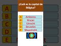 cuál es la capital de Bélgica