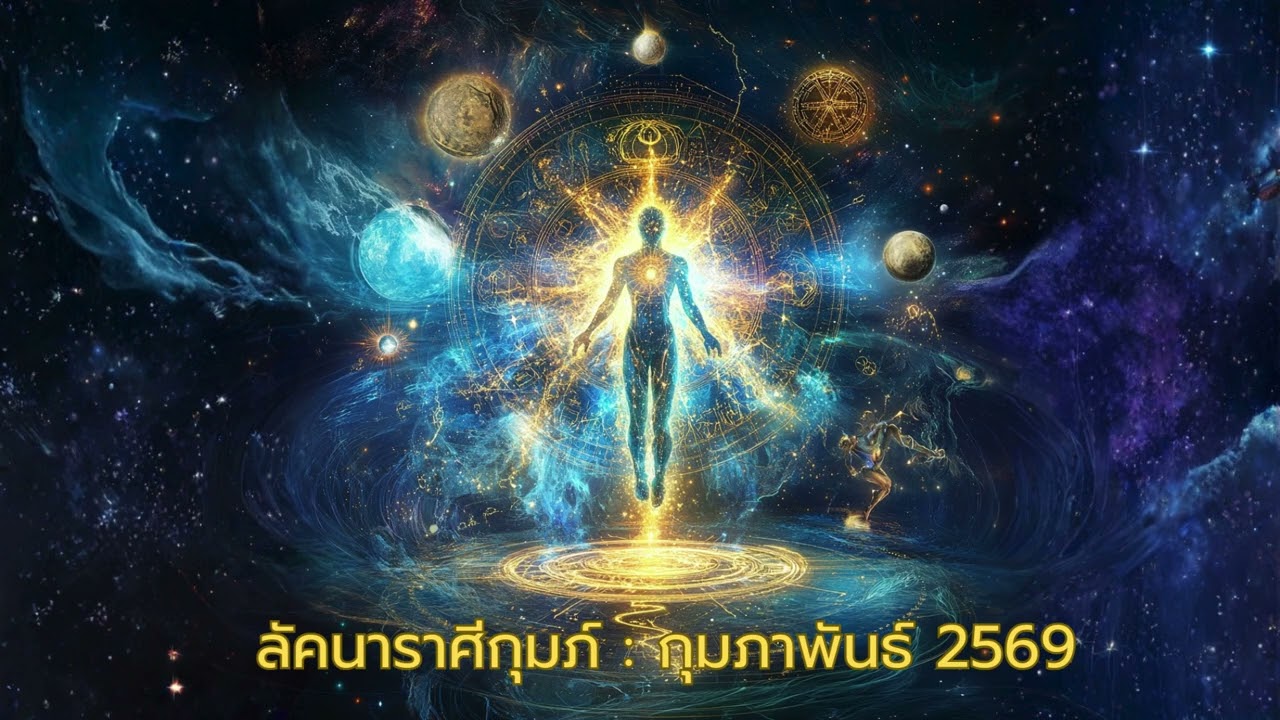 ลัคนาราศีกุมภ์ ก.พ. 2569 “จุดเปลี่ยนชีวิต เสน่ห์แรง การเงินเริ่มสร้างฐาน”