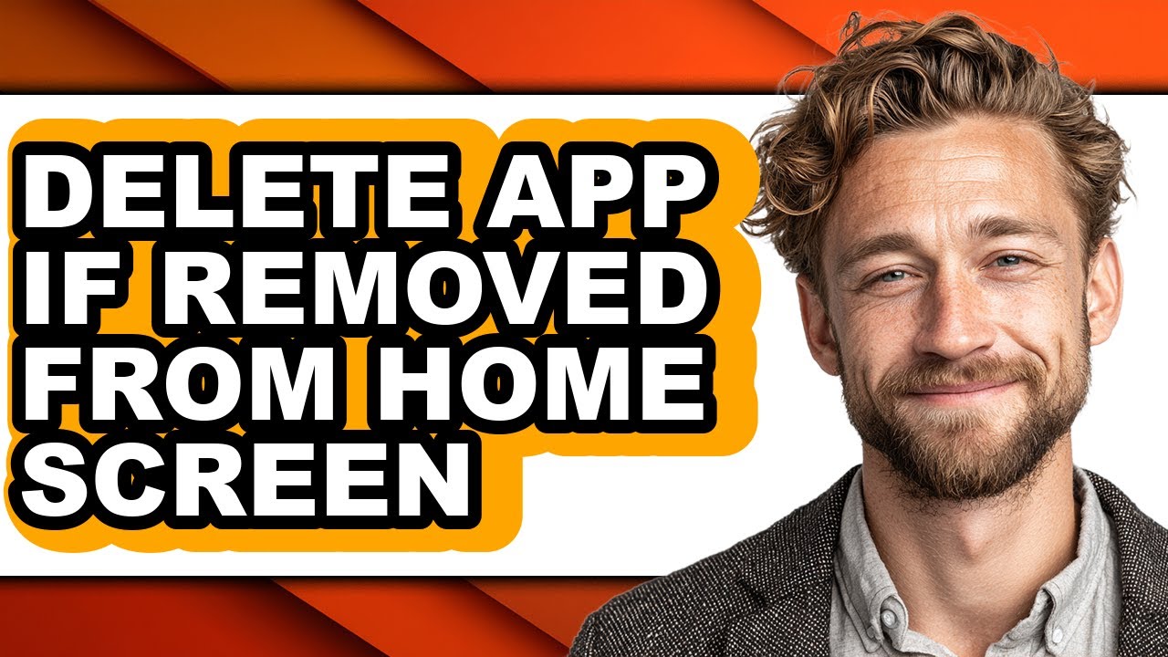 How to Delete App If Removed from Home Screen (easy Method) - YouTube