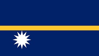 Nauru Flag Animation