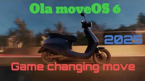 Everything About OLA MoveOS 6 | Full Features & Updates India.
