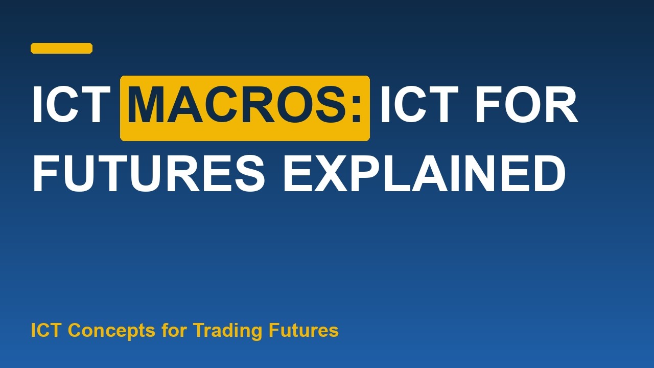 Thumbnail for ICT Macros: ICT for Futures Explained