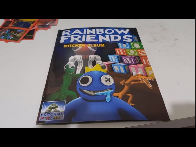 Álbum de Figurinhas Rainbow Friends