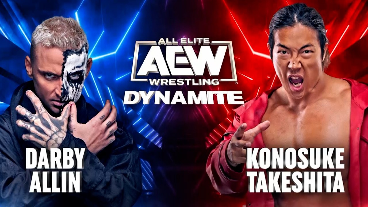 フルマッチ：KONOSUKE TAKESHITA vs. ダービー・アリン｜AEW Dynamite 2024/1/3