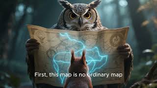 squirrels discovers a hidden treasure map