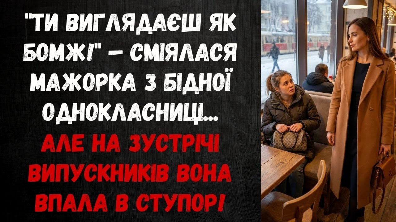 СМІЯЛАСЯ З ЇЇ БІДНОСТІ... ЧЕРЕЗ 10 РОКІВ ВОНА ПРОСИЛА У НЕЇ ГРОШІ НА ЇЖУ!