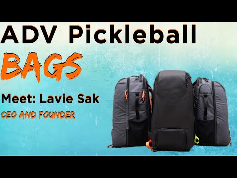ADV Pickleball Bag walk thru, and a sit down with Lavie Sak the CEO and Founder!